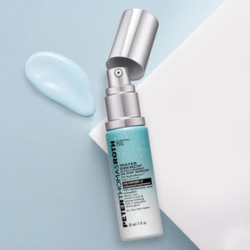 Peter Thomas Roth close-up of glistening serum texture for hydration