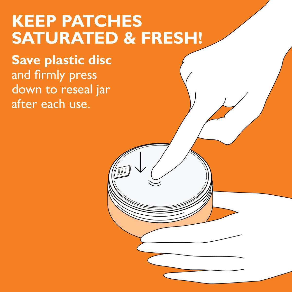 Peter Thomas Roth serum droplet on patch highlighting concentrated vitamin C