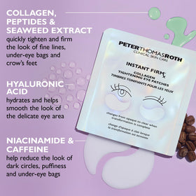 peter thomas roth serum drops on patch indicating potent ingredient delivery