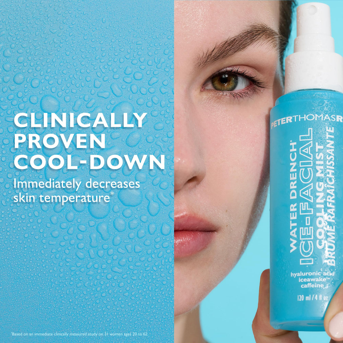 Peter Thomas Roth size comparison next to skincare items showing travel-friendly convenience