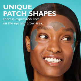 Peter Thomas Roth patch next to a hand showing size and scale