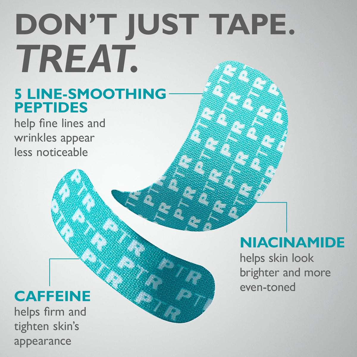Peter Thomas Roth tape surface close-up showing infusion and texture