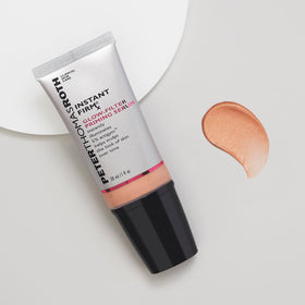Peter Thomas Roth close-up of serum texture highlighting lightweight glow and blendability