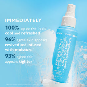 Peter Thomas Roth texture droplet on skin illustrating lightweight hydration and glow