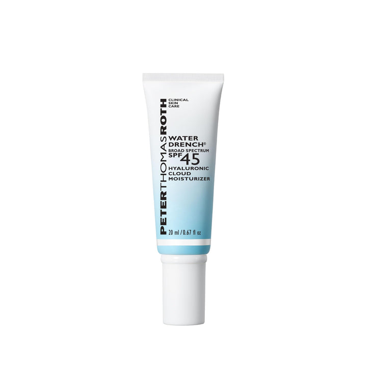 Peter Thomas Roth front packaging showing SPF 45 and lightweight moisturizer benefits