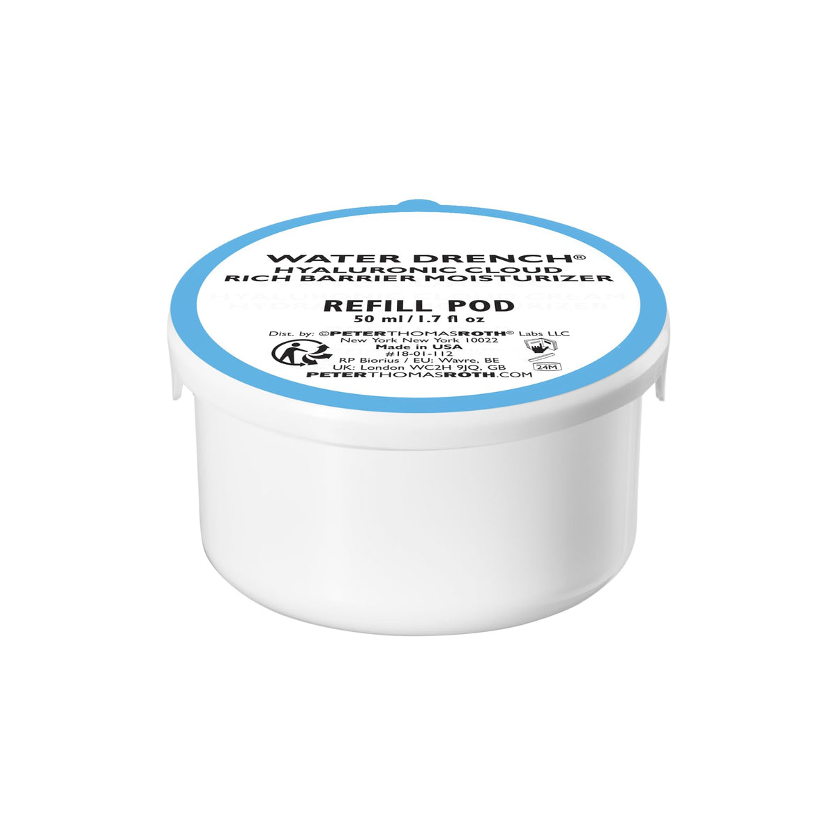 Peter Thomas Roth refill pod front view showing packaging and benefits