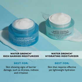 Peter Thomas Roth moisturizer staged in bathroom with towel for routine