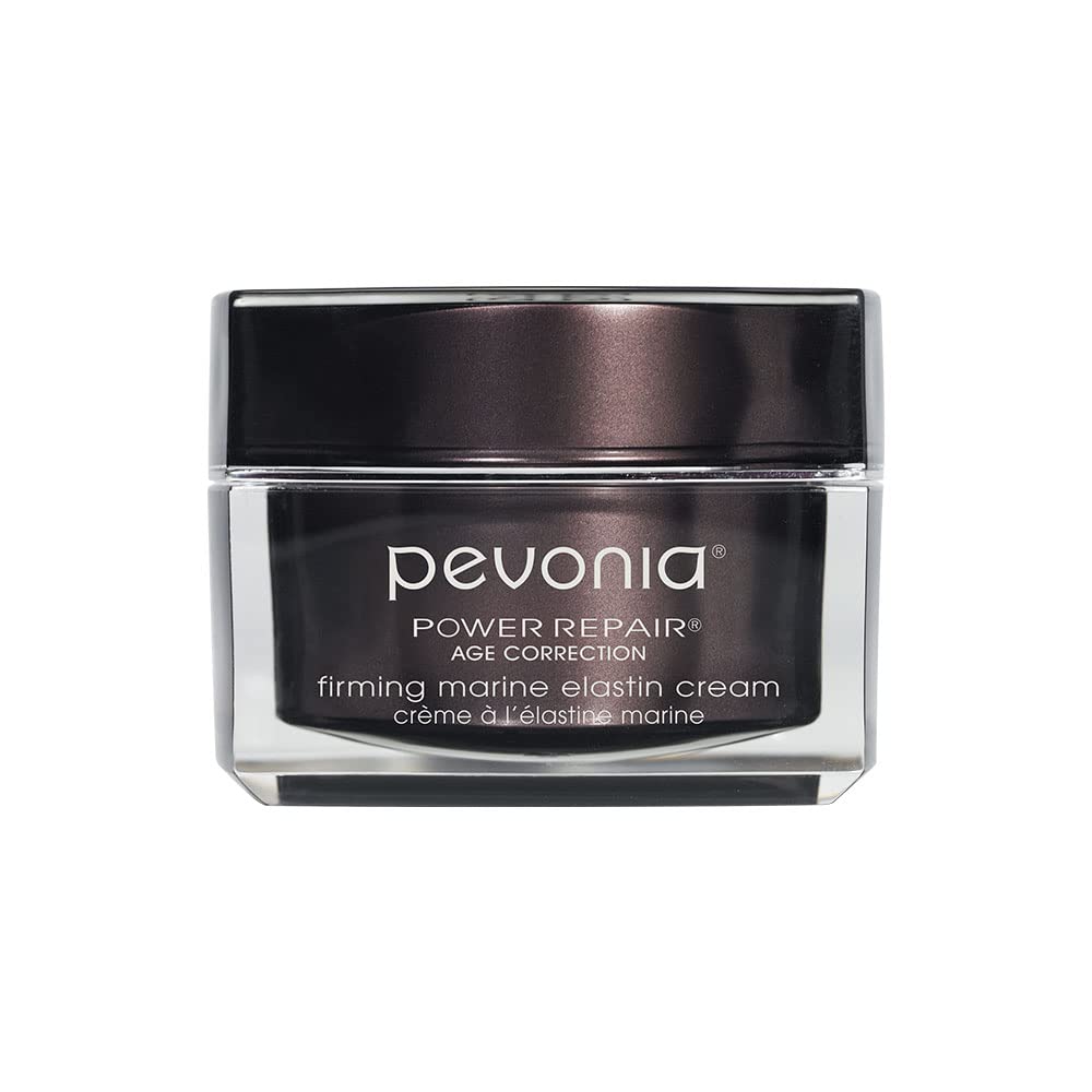 Pevonia jar front label showing product and firming pore-refine benefit