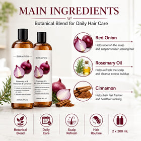 pewatul lifestyle shampooing hair in shower for fuller-looking results
