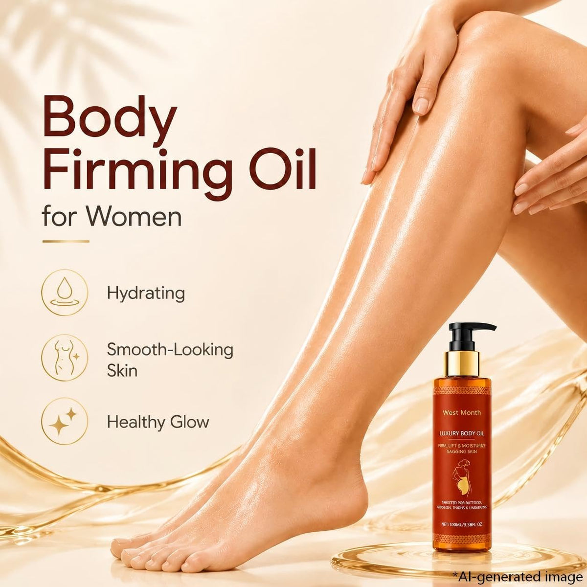 pewatul oil pouring from bottle showing smooth pour and easy application benefit