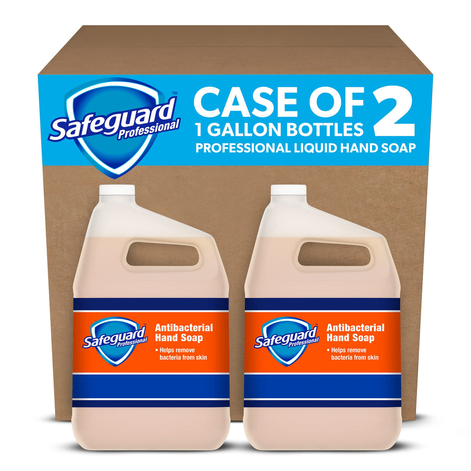 P&G PROFESSIONAL Safeguard front label showing product name and size benefit