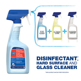 P&G PROFESSIONAL one-gallon refill side view showing volume and refill design benefit