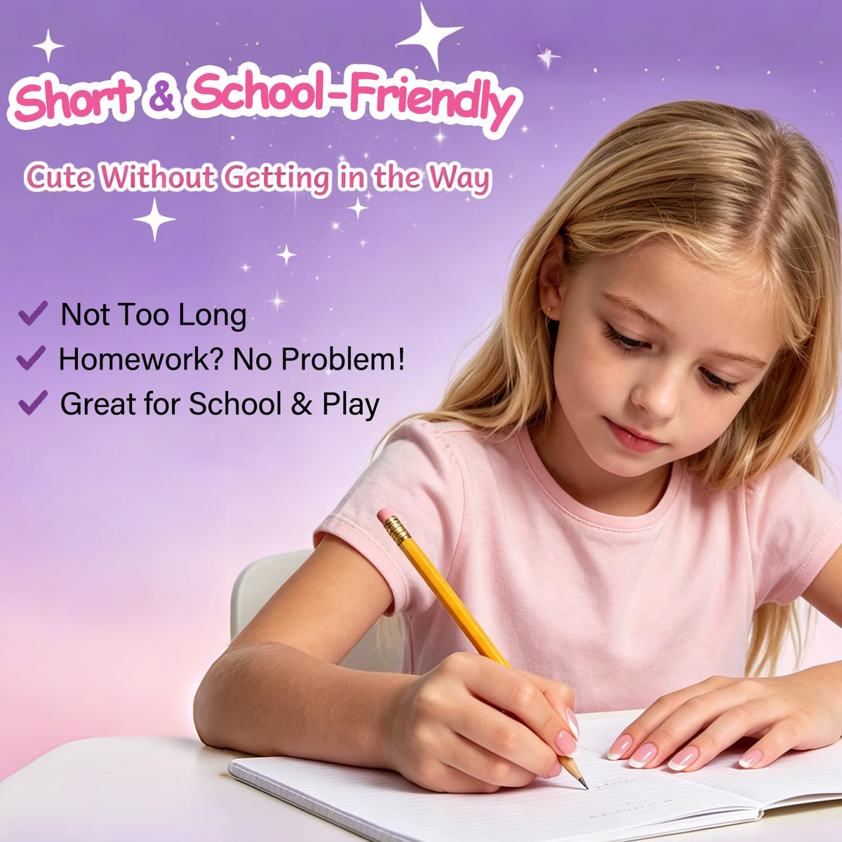 PGELXON application on a child's hand demonstrating simple press-on process and safe fit