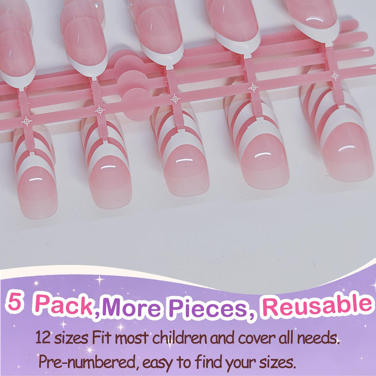 PGELXON party lifestyle scene with a child wearing nails for fun celebration-ready look