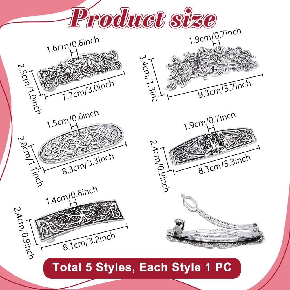 PH PandaHall barrette worn in half-up hairstyle, elevates everyday look