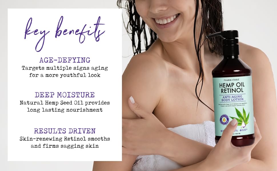 PHARM TO TABLE application on arm showing smoother hydrated skin