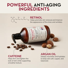 PHARM TO TABLE applying lotion on arm to smooth crepey skin