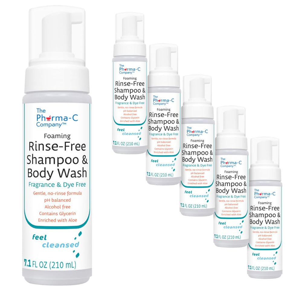 The Pharma-C Company front packaging showing six bottles and contents benefit