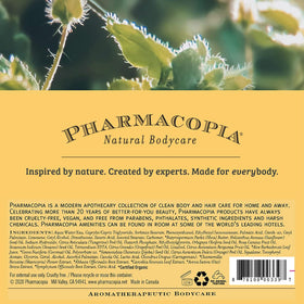 Pharmacopia citrus fruits arrangement reflecting uplifting orange bergamot grapefruit aroma