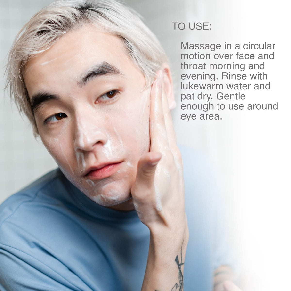 Pharmagel in bathroom lifestyle setting suggesting daily routine and calm results