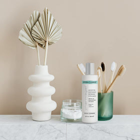 Pharmagel cream texture close-up highlighting smooth moisturizing consistency