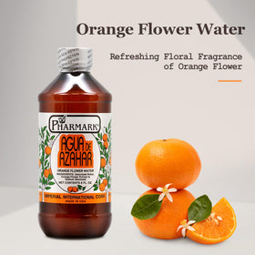 Pharmark bottle close-up label highlighting natural distillate benefit