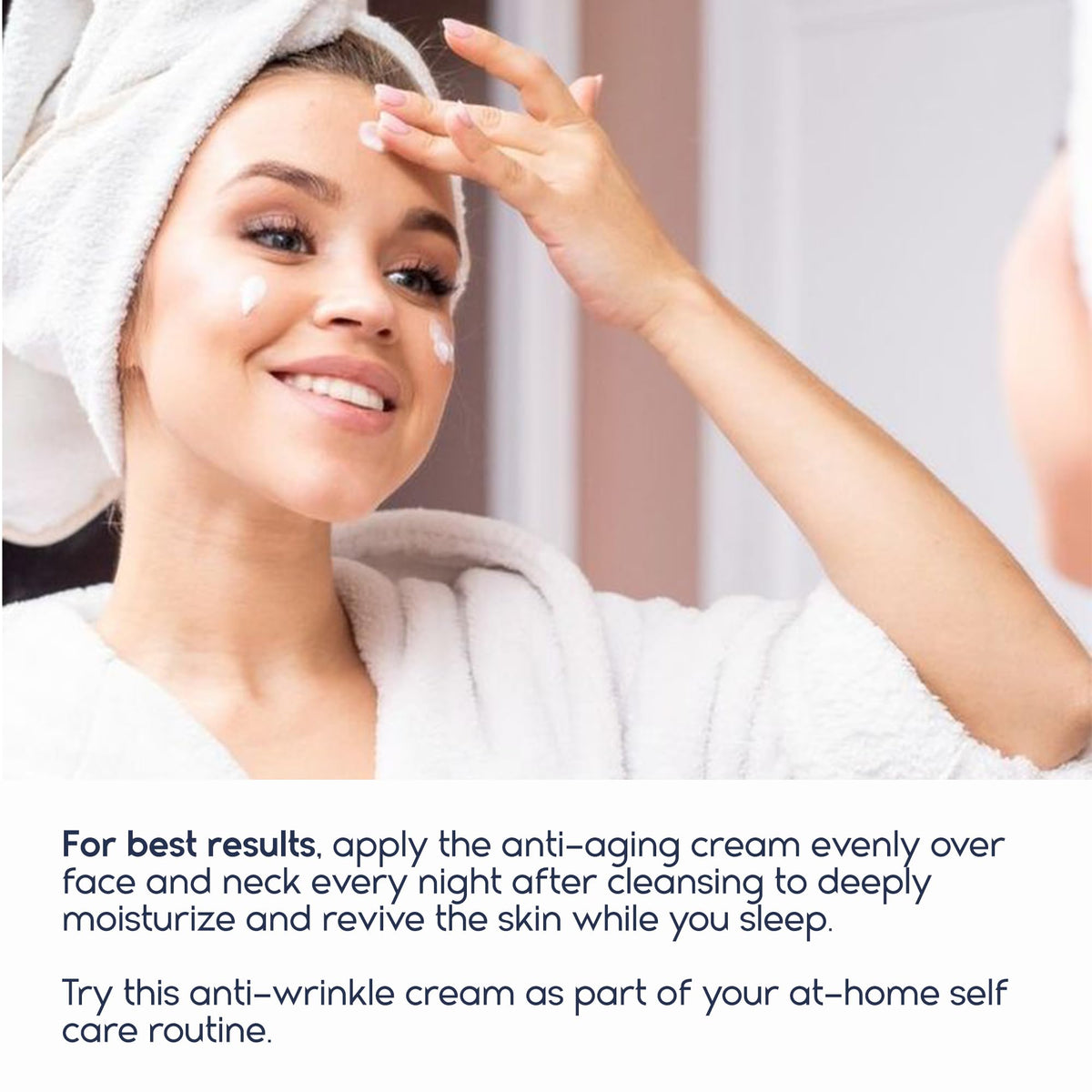 Pharmlitalia before and after simulated results showing smoother-looking skin