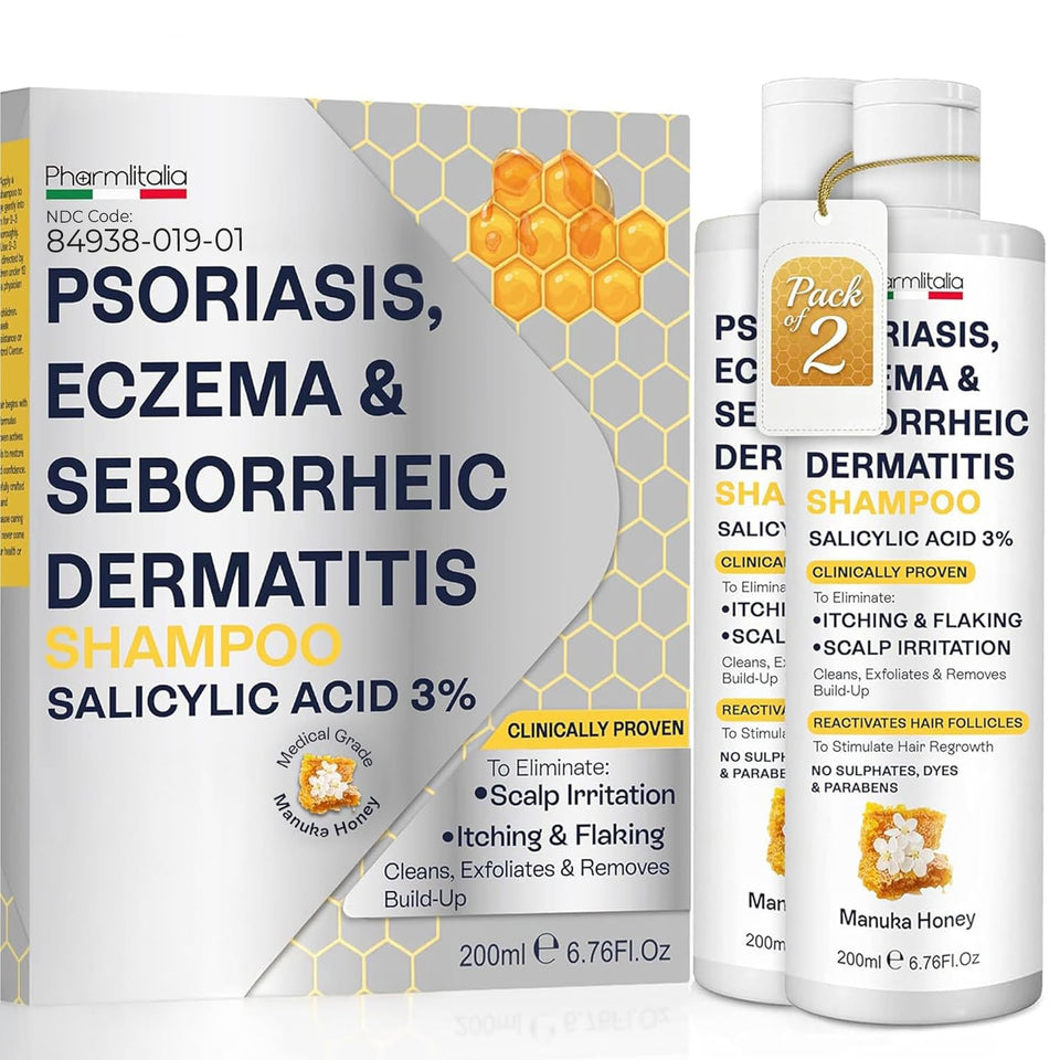 Pharmlitalia bottle front packaging showing product name and size benefits