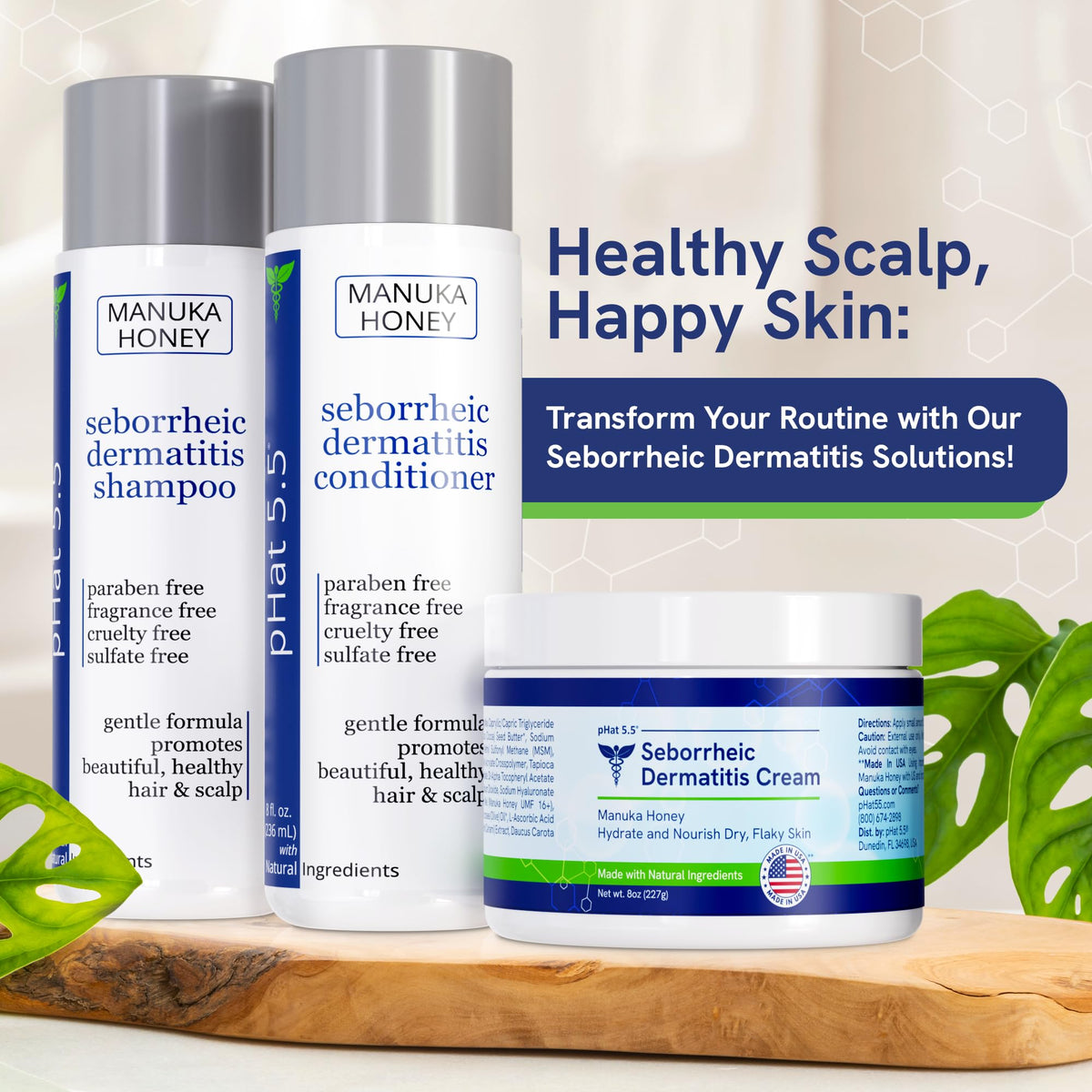 pHat 5.5 on bathroom shelf lifestyle scene showing everyday skincare integration