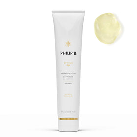 PHILIP B front packaging showing product and clarity benefit
