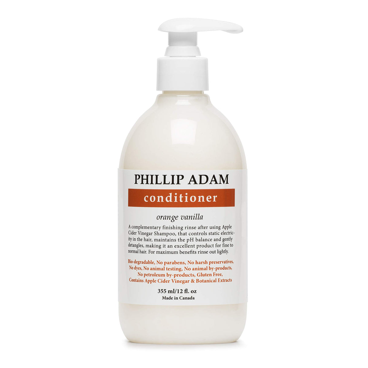 Phillip Adam front packaging showing 12 oz bottle and brand for visible shelf impact