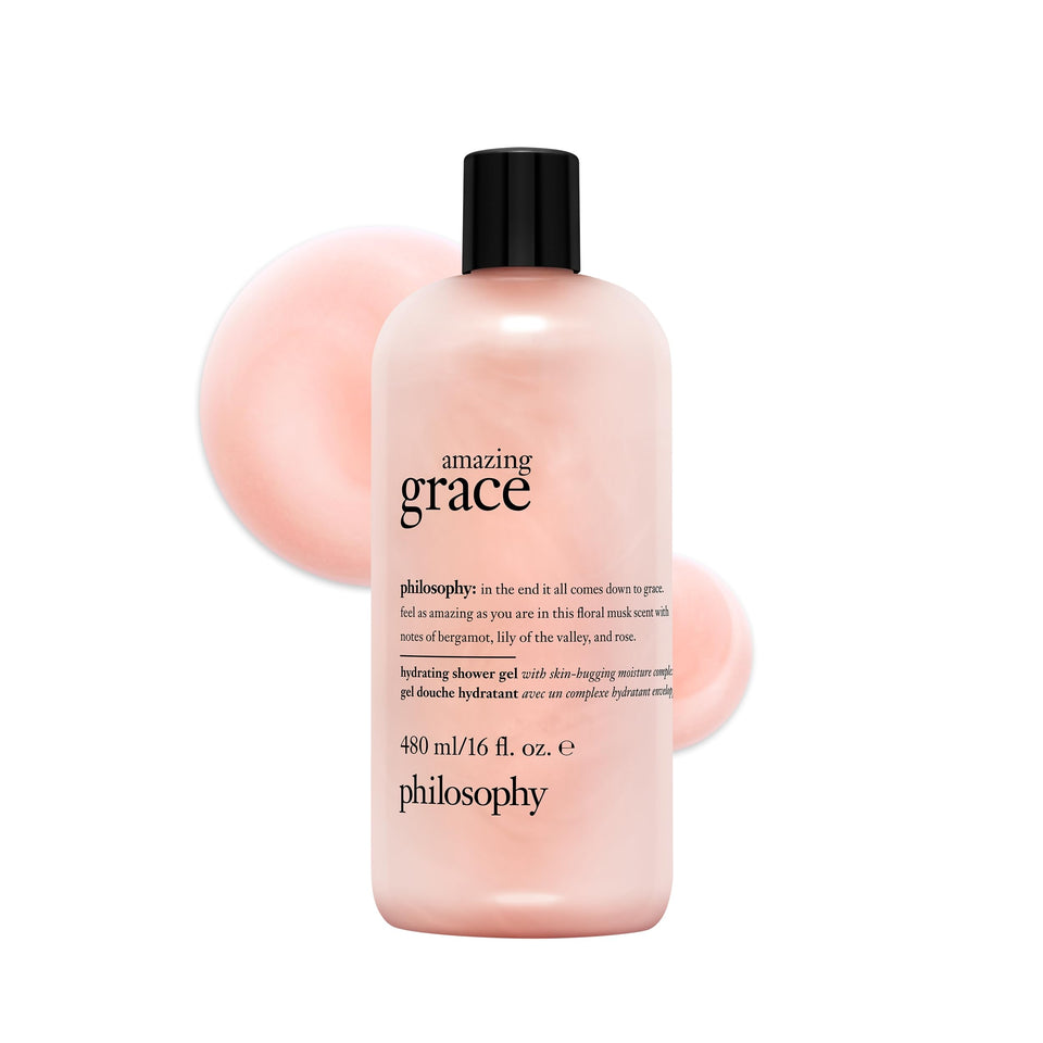 philosophy front bottle showing product and size for easy recognition