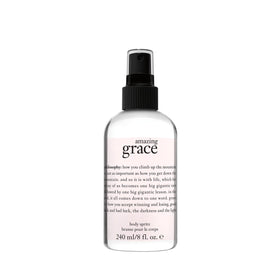 philosophy front bottle view showing clean packaging and easy spray