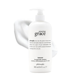 philosophy bottle front view showing label and elegant packaging, highlights brand quality