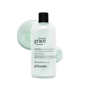 philosophy bottle front view showing product and size, elegant scent
