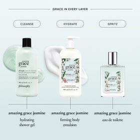 philosophy creamy lather on hand demonstrating hydration and texture