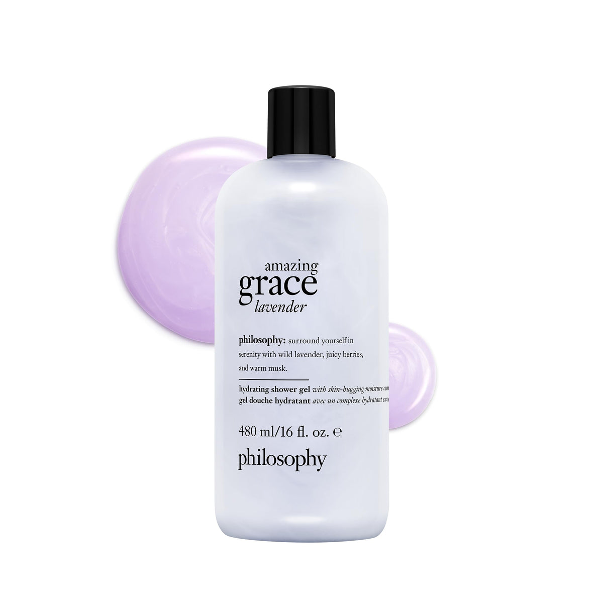 philosophy bottle front view showing label and size for confident purchase