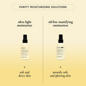 philosophy product on bathroom shelf staged for daily routine and effortless layering