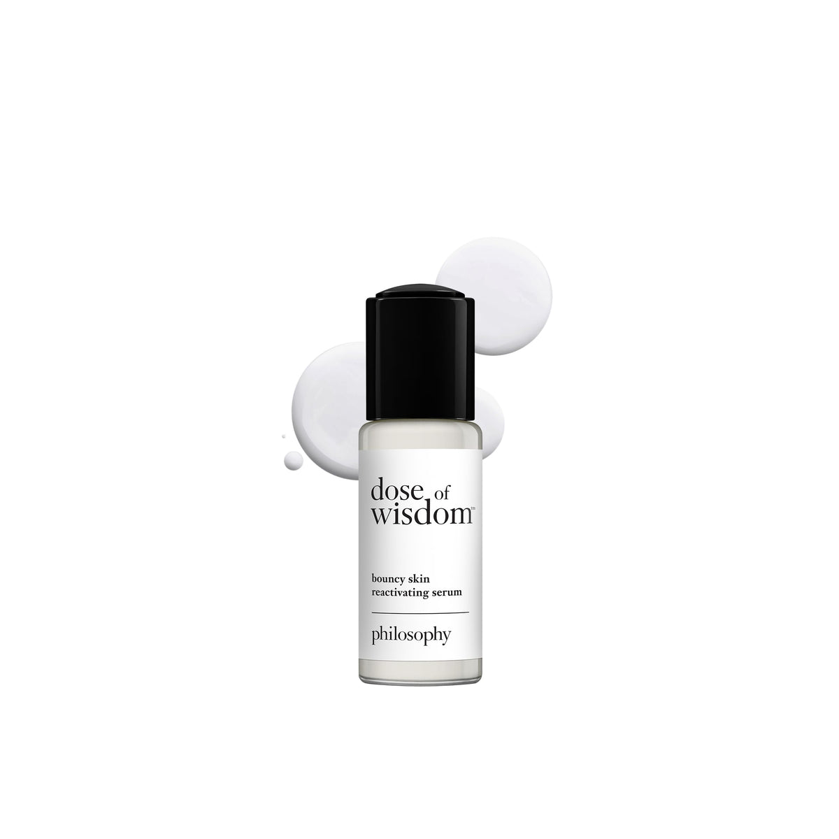 philosophy front packaging showing 1 fl oz bottle and clear branding for quick ID