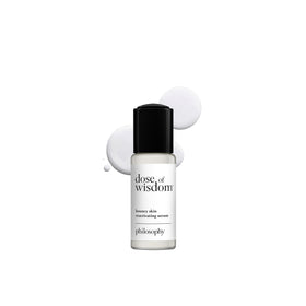 philosophy front packaging showing 1 fl oz bottle and clear branding for quick ID