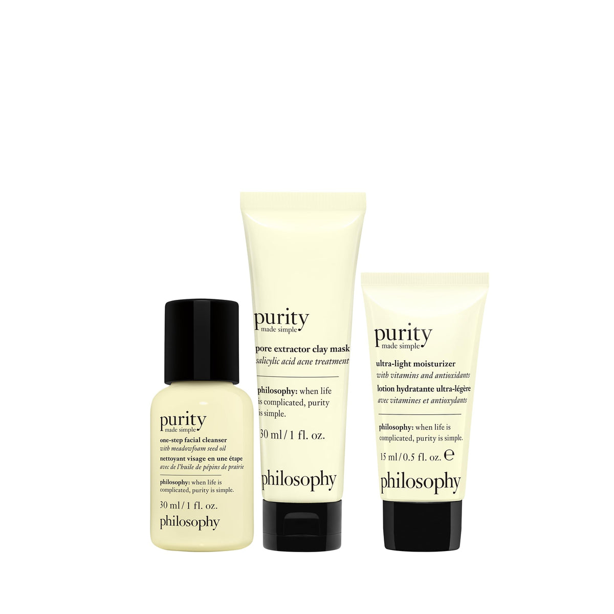 philosophy cleanser texture closeup showing creamy gel and easy makeup removal