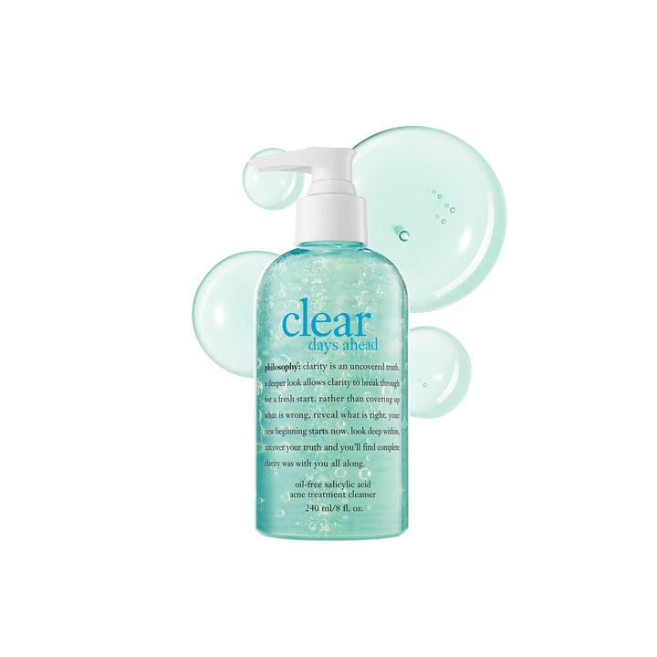 philosophy clear days ahead front packaging showing label and size for clear choice