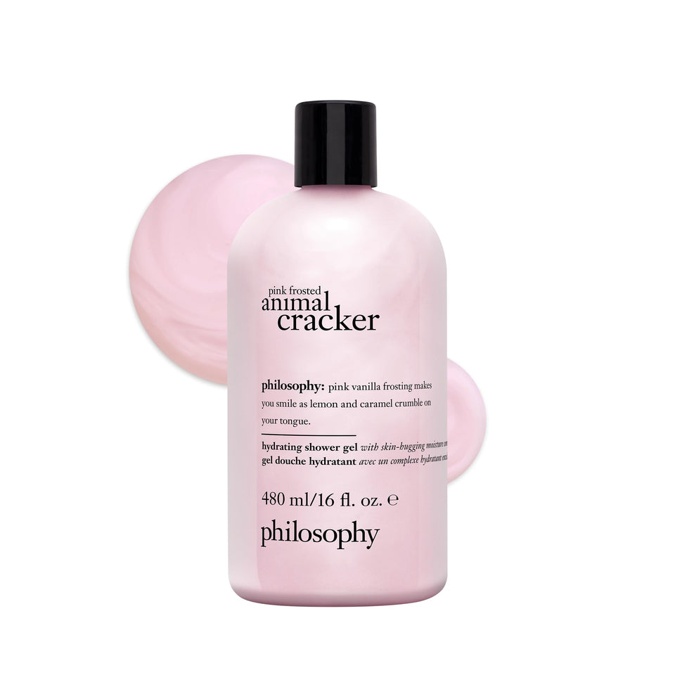 philosophy front bottle showing label and 16 fl oz size for easy identification and shelf appeal