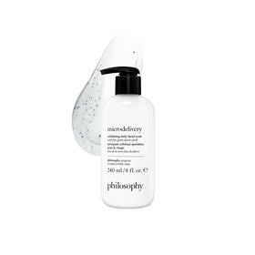 philosophy front packaging showing product tube and clear benefits