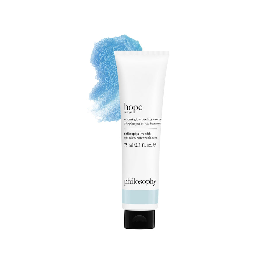 philosophy front packaging showing jar and label for easy identification and trust