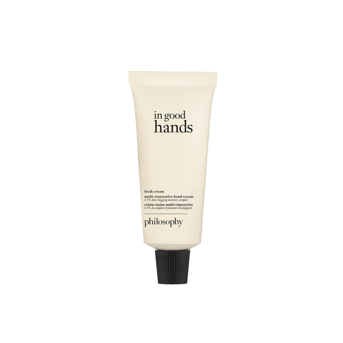 philosophy front tube packaging showing product and brand for easy identification