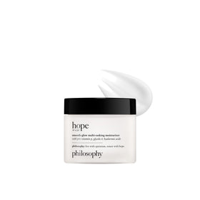 philosophy front packaging showing jar and label for clear identification and trust