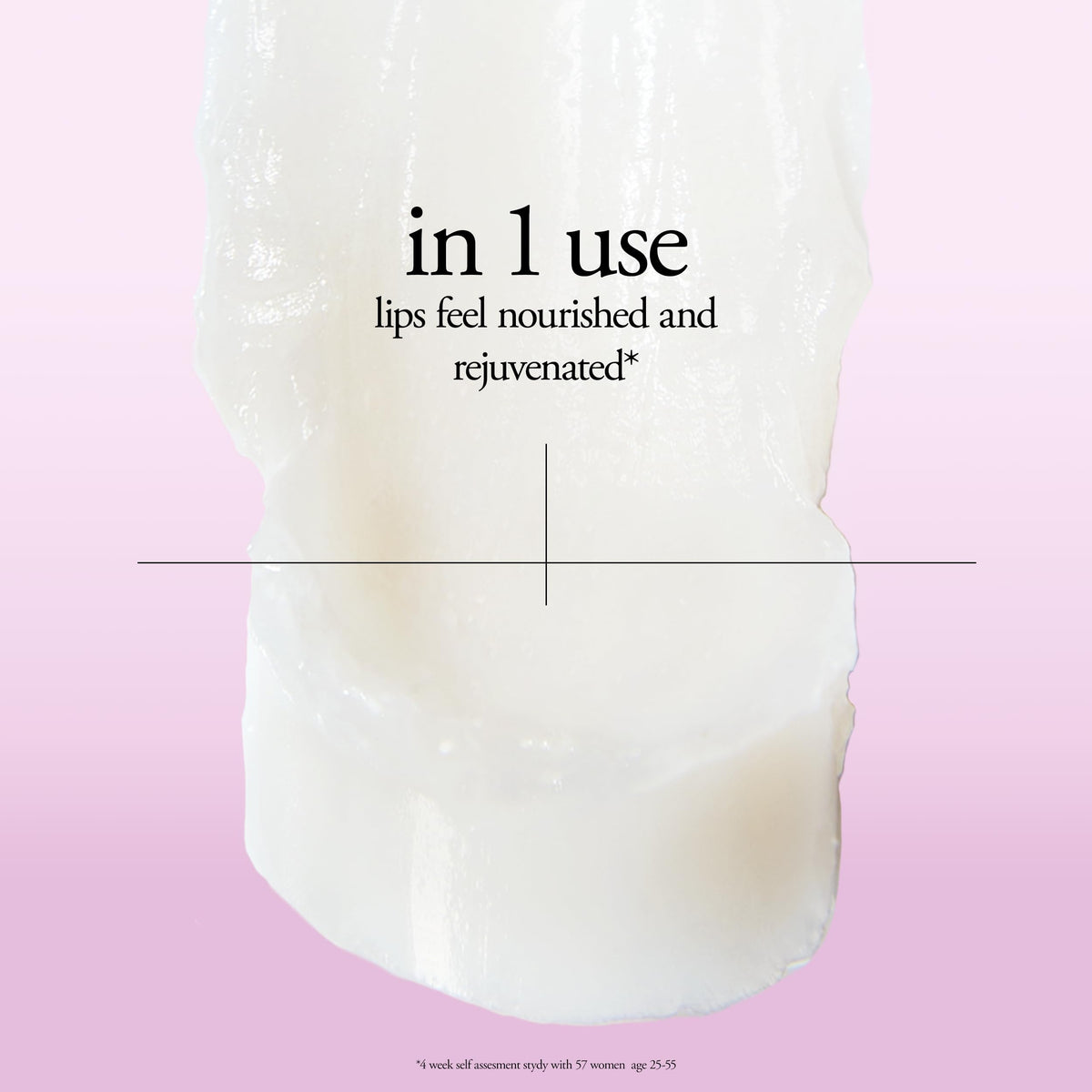 philosophy lip serum held in hand to show size and portable benefit