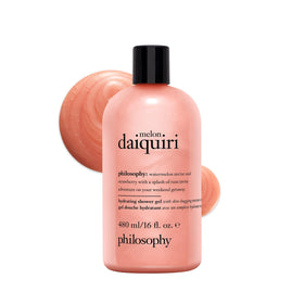 philosophy front bottle showing label and 16 fl oz size for easy identification and appeal