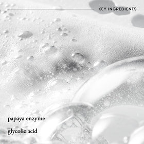 philosophy papaya enzyme texture close-up highlighting gentle exfoliation benefit